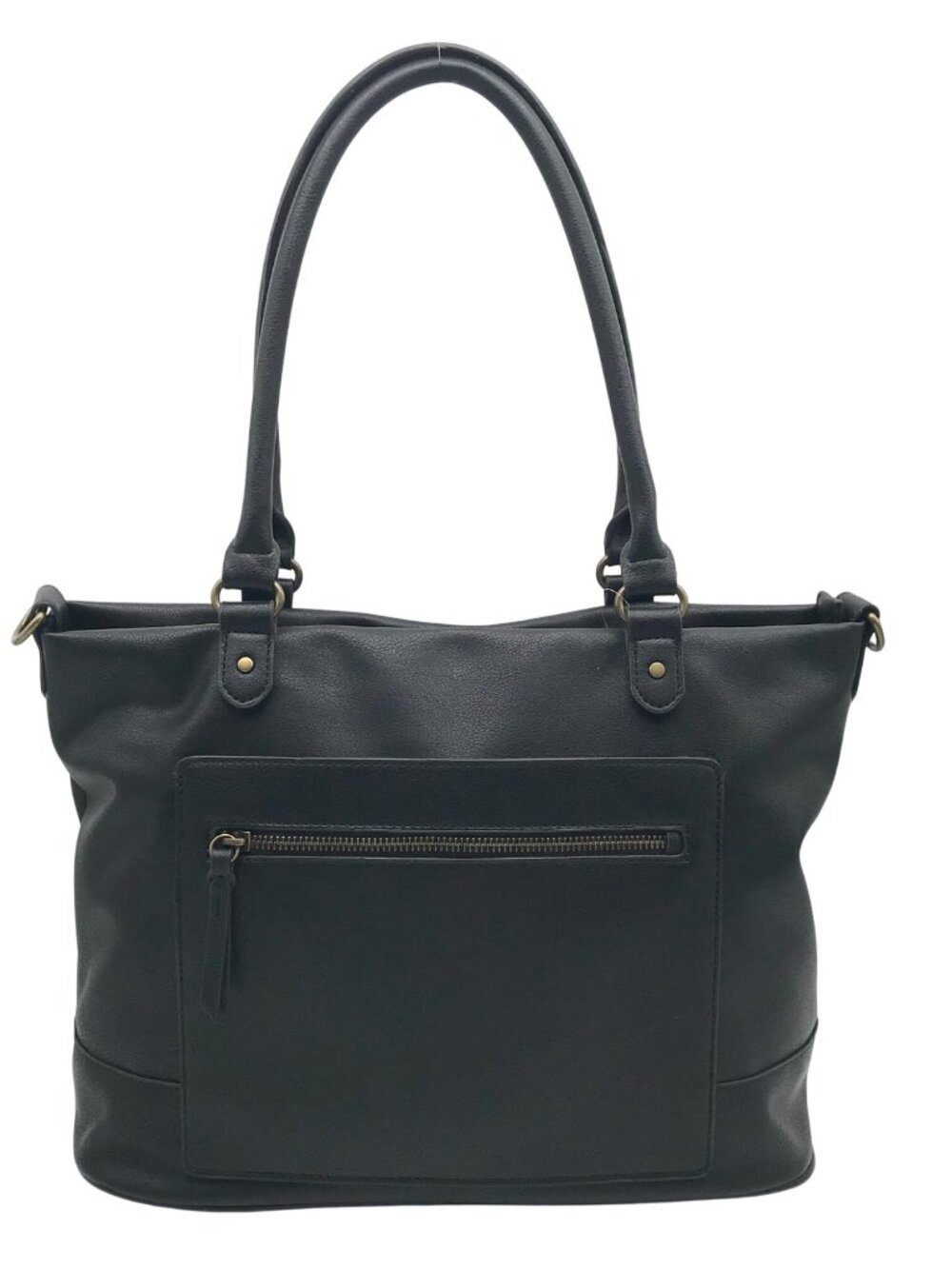 Style & Co Black Hudsonn Tote Bag
